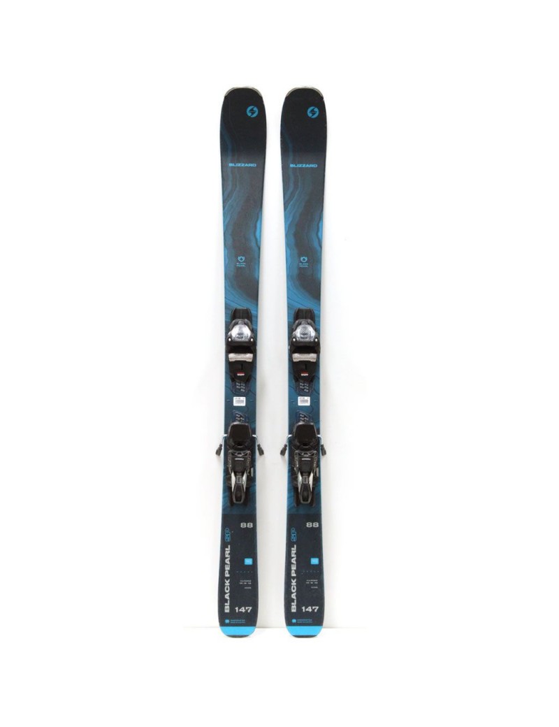 SKI ALPIN BLIZZARD BLACK PEARL 88  BLU BLK  | Troc Sport