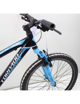 VTT TORPADO JUNIOR ALU BLEU BLK JAGUARO 24 POUCES  8/11 ANS | Troc Sport