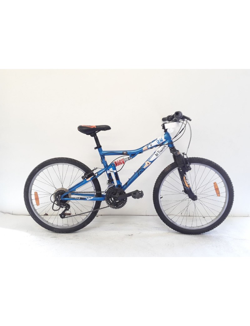 VELO BTWIN F5 24 POUCES TAILLE 8 A 11 ANS  | Troc Sport