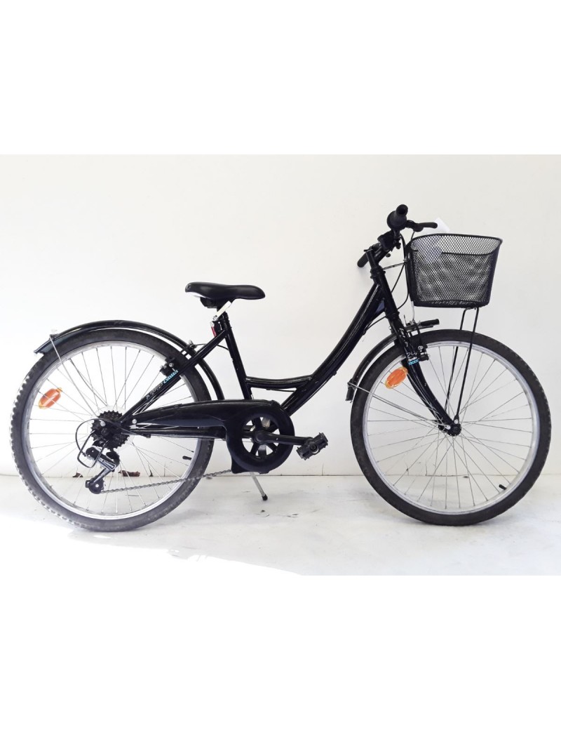 VELO SCRAPPER EXALATA NOIR 24 POUCES TAILLE 8 A 11 ANS | Troc Sport VELO SCRAPPER EXALATA NOIR 24 POUCES TAILLE 8 A 11 ANS | Troc Sport