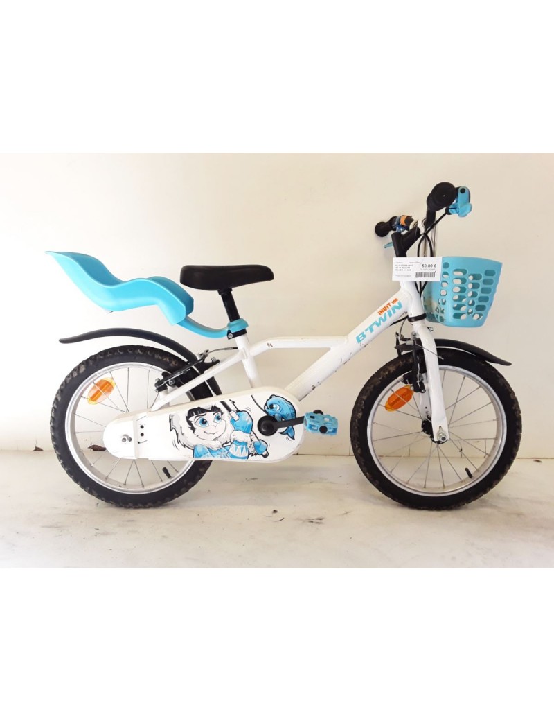 VELO BTWIN INUIT 100 16 POUCES TAILLE 4 A 6 ANS | Troc Sport VELO BTWIN INUIT 100 16 POUCES TAILLE 4 A 6 ANS | Troc Sport
