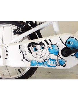 VELO BTWIN INUIT 100 16 POUCES TAILLE 4 A 6 ANS  | Troc Sport