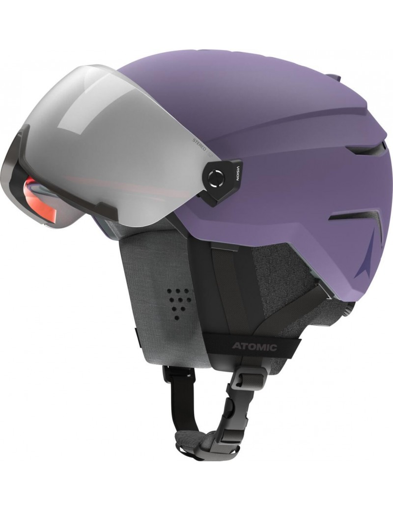 CASQUE ATOMIC SAVOR VISOR STEREO LIGHT PURPLE 2025 | Troc Sport