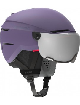 CASQUE ATOMIC SAVOR VISOR STEREO LIGHT PURPLE 2025 | Troc Sport