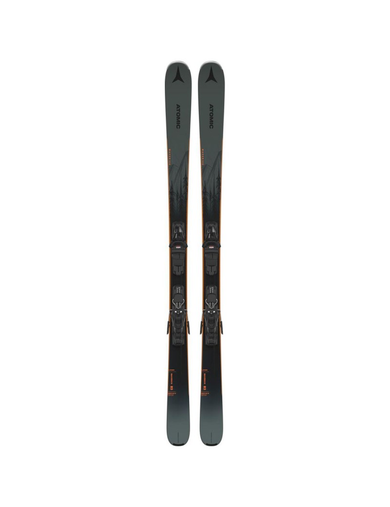 SKI ALPIN ATOMIC MAVERICK 83R + EM10 GW BLK SMOKE 2025 | Troc Sport