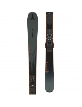 SKI ALPIN ATOMIC MAVERICK 83R + EM10 GW BLK SMOKE 2025 | Troc Sport