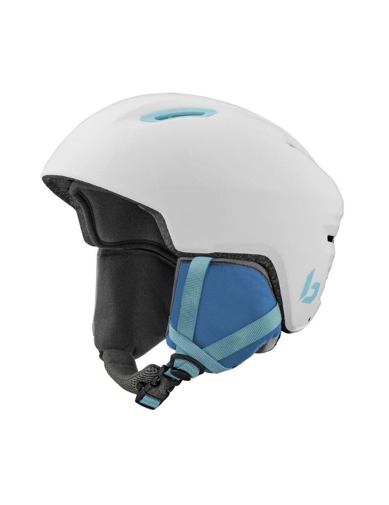 CASQUE BOLLE ALL-MOUNTAIN ATMOS YOUTH WHITE BLUE MATTE | Troc Sport