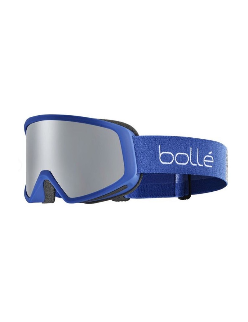MASQUE BOLLE BEDROCK PLUS ROYAL BLUE MATTE BLACK CHROME CAT3 | Troc Sport