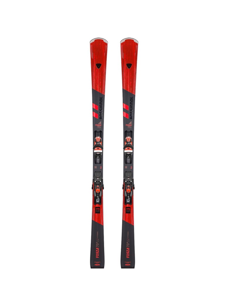 SKI ALPIN ROSSIGNOL FORZA 704 V-TI K SPX 14 KONNECT GW B80 BLK YEL 2025 | Troc Sport