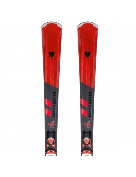 SKI ALPIN ROSSIGNOL FORZA 704 V-TI K SPX 14 KONNECT GW B80 BLK YEL 2025 | Troc Sport