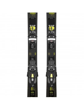 SKI ALPIN ROSSIGNOL FORZA 50' V-CAM NX12+NX12 KONECT GW B80 BLK YEL 2025 | Troc Sport