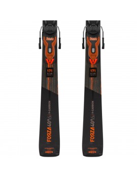 SKI ALPIN ROSSIGNOL FORZA 40  V-CA RETAIL XP11 + XPRESS 11 GW B83 BLK ORA | Troc Sport