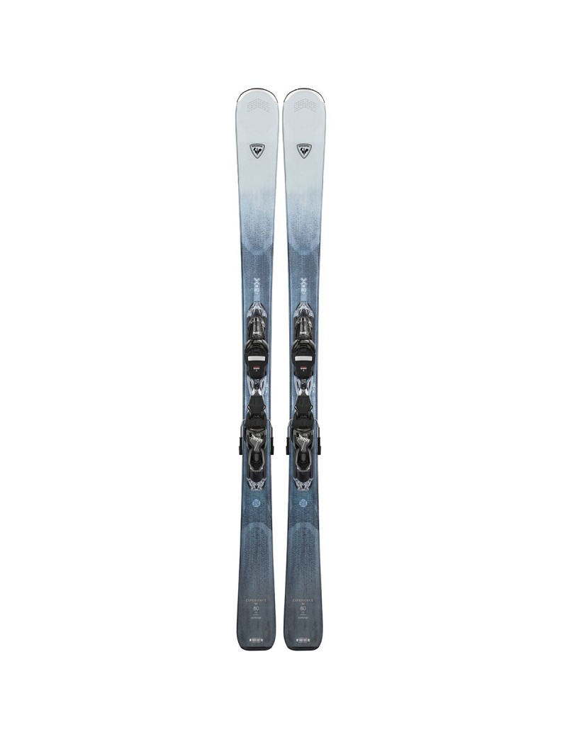 SKI ALPIN ROSSIGNOL EXPERIENCE W80 CA XP11+XPRESS W11 GW B83 SHINY BLACK | Troc Sport