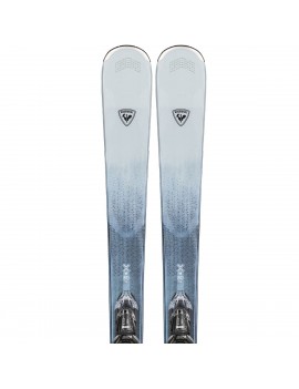 SKI ALPIN ROSSIGNOL EXPERIENCE W80 CA XP11+XPRESS W11 GW B83 SHINY BLACK | Troc Sport