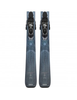 SKI ALPIN ROSSIGNOL EXPERIENCE W80 CA XP11+XPRESS W11 GW B83 SHINY BLACK | Troc Sport