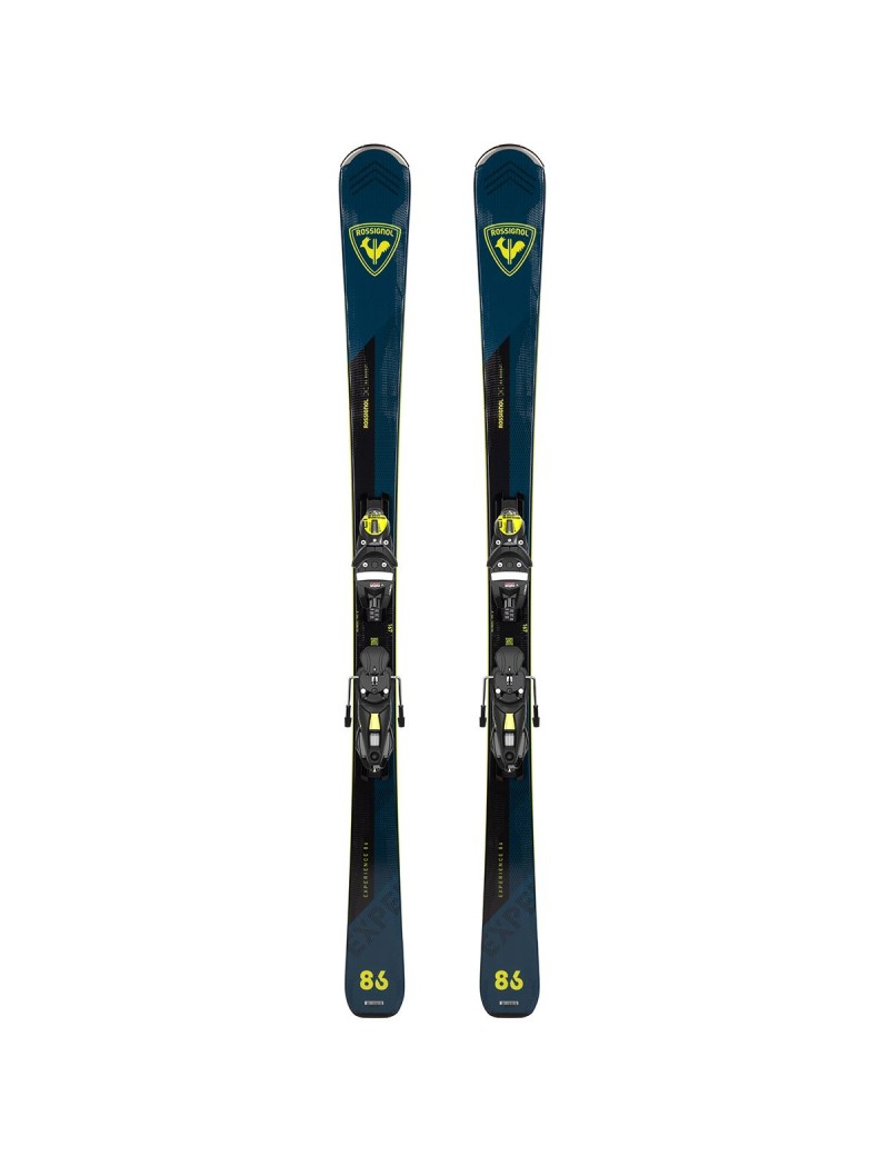 SKI ALPIN ROSSIGNOL EXPERIENCE 86 BSLT NX12+NX 12 KONECT GW B90 BLACK YELLOW | Troc Sport