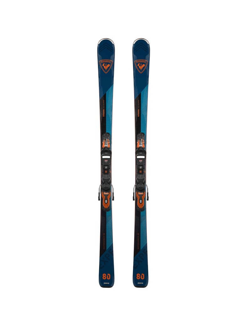 SKI ALPIN ROSSIGNOL EXPERIENCE 80 CA XP11+ XPRESS 11 GW B83 BLACK ORANGE | Troc Sport