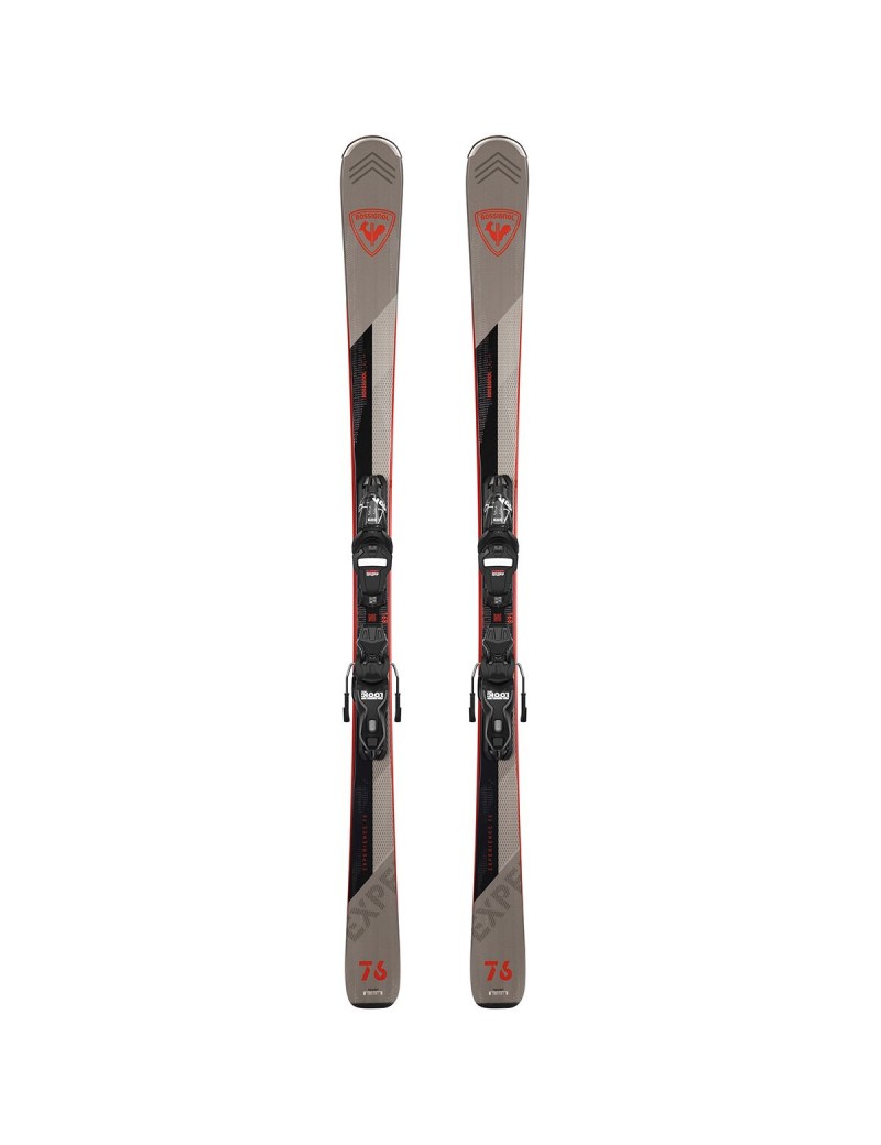 SKI ALPIN ROSSIGNOL EXPERIENCE 76 XP10+XPRESS 10 GW B83 BLACK | Troc Sport