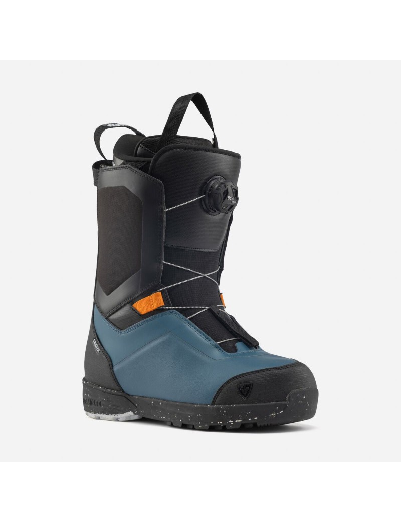 BOOTS SNOWBOARD ROSSIGNOL CRANK BOA H4 BLK ORA 2025 | Troc Sport