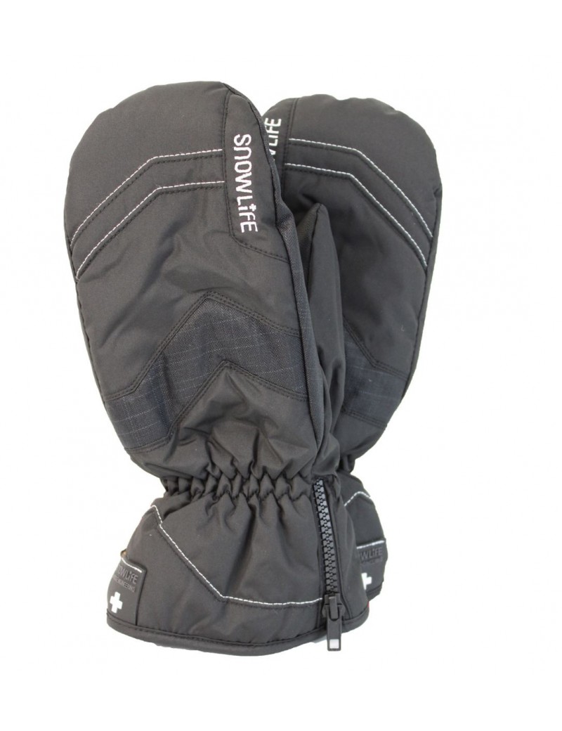 GANTS SNOWLIFE VIVID MITTEN BLK WHI MAN  | Troc Sport