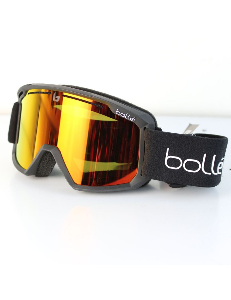 MASQUE BOLLE MADDOX BLACK MATTE SUNRISE CAT 2 | Troc Sport MASQUE BOLLE MADDOX BLACK MATTE SUNRISE CAT 2 | Troc Sport