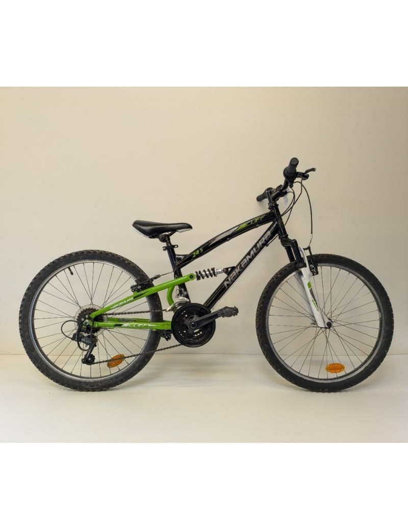 VTT NAKAMURA CLIFF 24 POUCES TAILLE 8 A 11 ANS  | Troc Sport