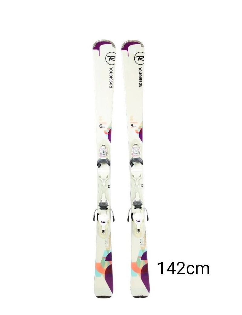 SKIS ROSSIGNOL FAMOUS 6LTD 2018 TAILLE 142 | Troc Sport