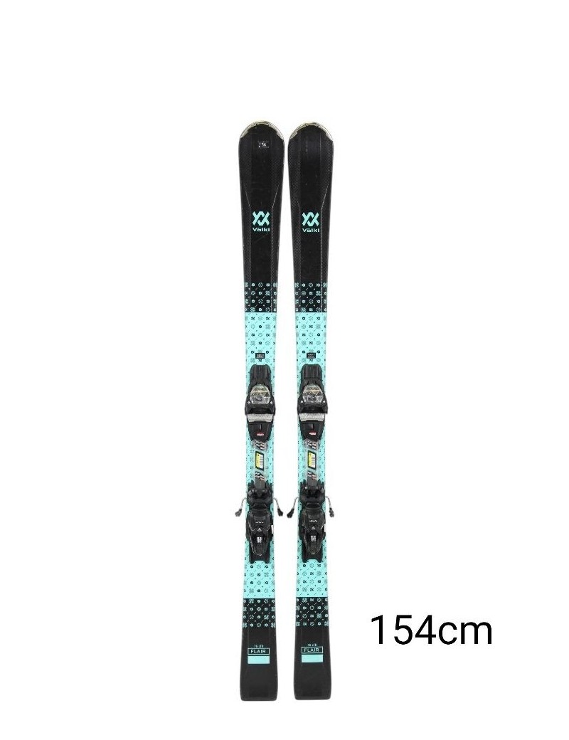 RECONDITIONNES - SKIS VOLKL FLAIR 76 LTD 2023 TAILLE 154 | Troc Sport