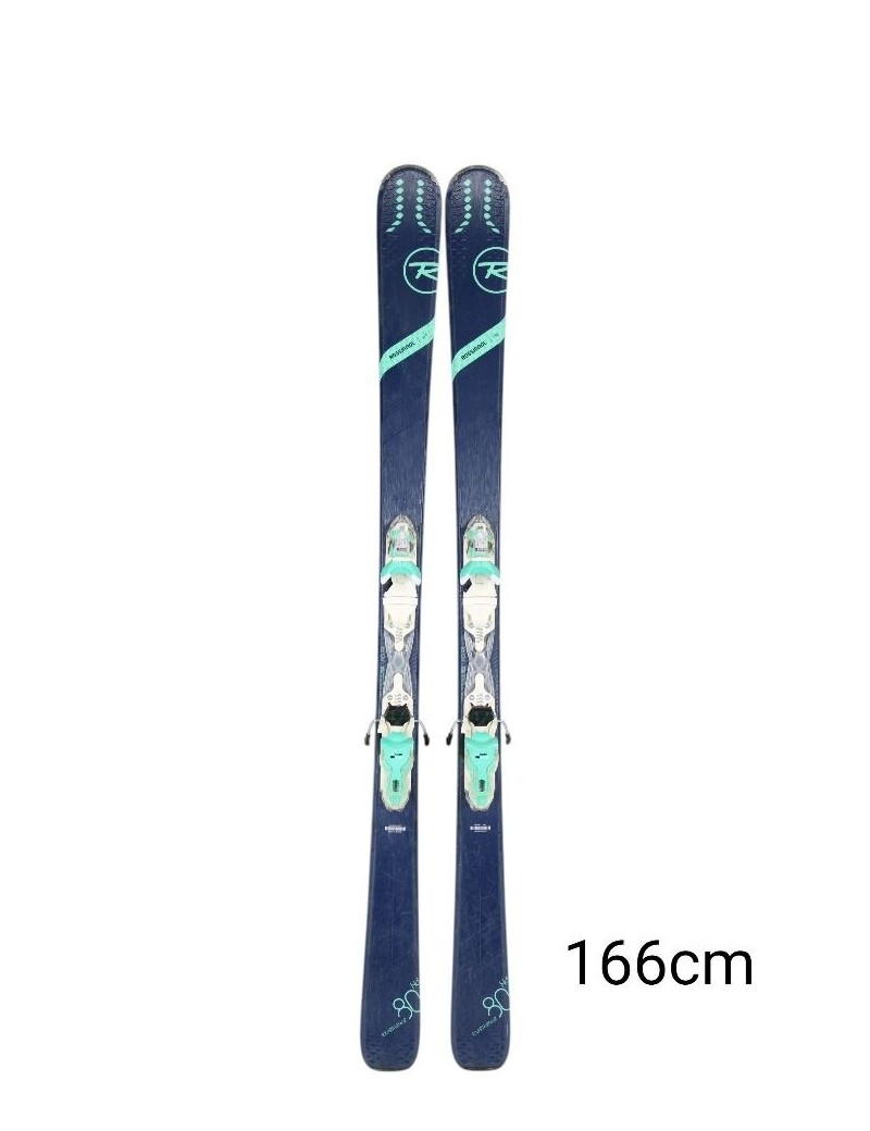 RECONDITIONNÉ - SKIS ROSSIGNOL VAS EXP 80 HD TAILLE 166 | Troc Sport