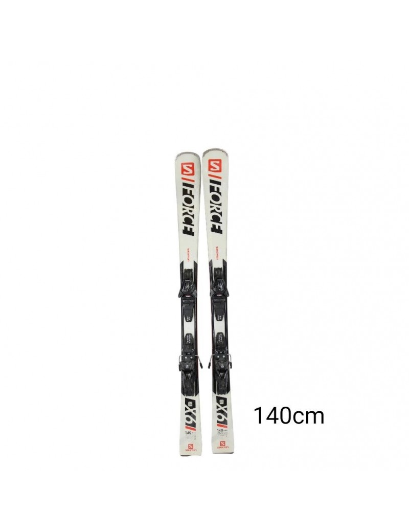 RECONDITIONNÉ SKIS SALOMON S/FORCE X6 2020 TAILLE 140 | Troc Sport