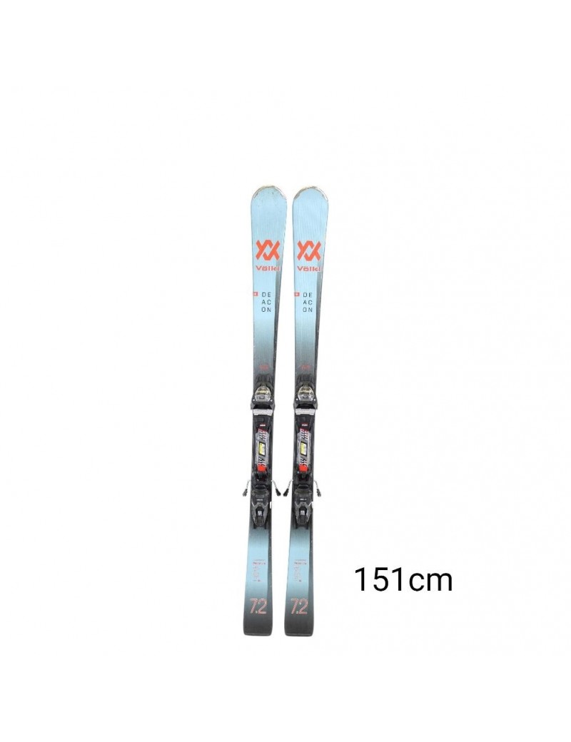 RECONDITIONNÉ SKIS VOLKL DEACON 7.2 2022 TAILLE 151 | Troc Sport