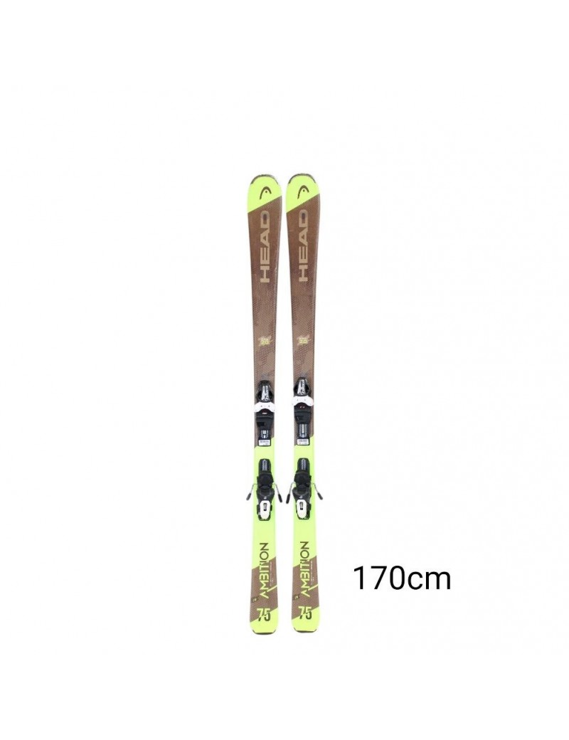 RECONDITIONNÉ SKIS HEAD AMBITION 75 ERA 2.0 2022 TAILLE 170 | Troc Sport