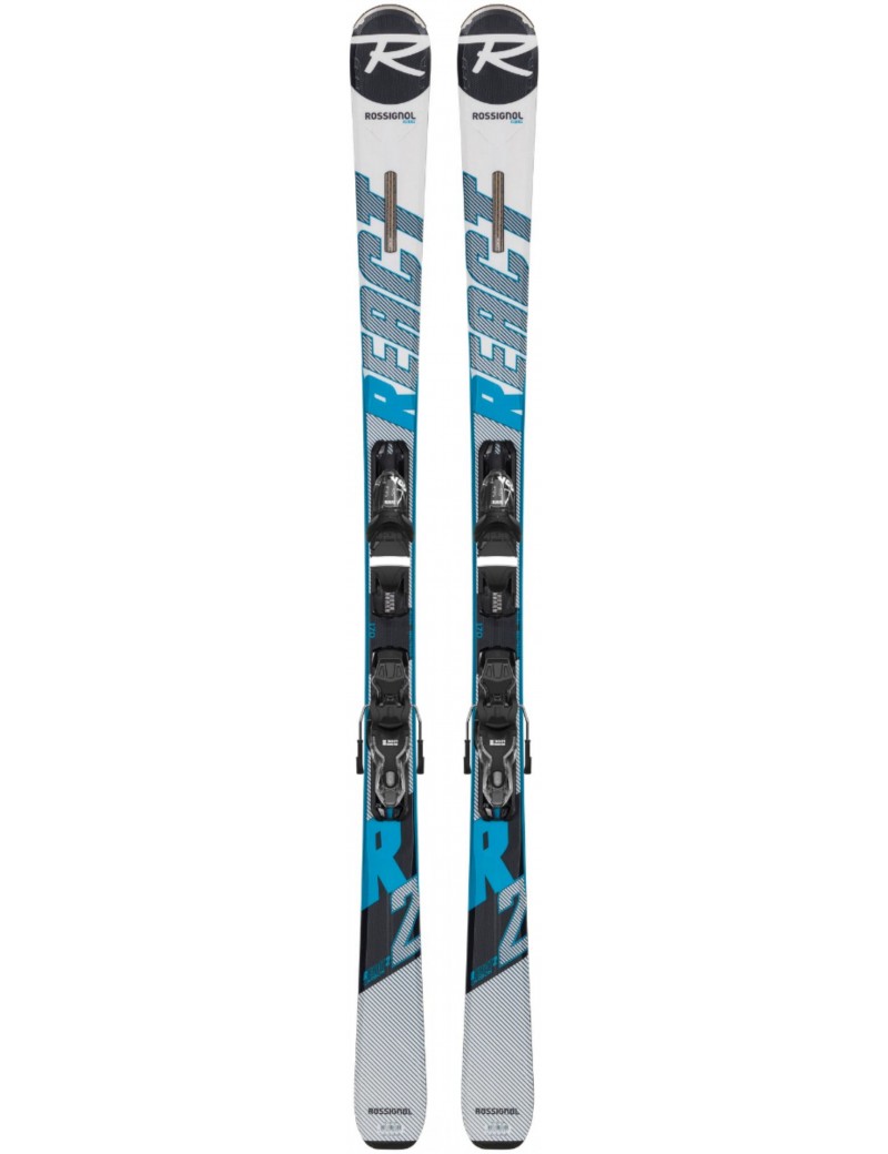 PACK SKI ROSSIGNOL REACT R2/XP10 B83 BLACK 2020 | Troc Sport PACK SKI ROSSIGNOL REACT R2/XP10 B83 BLACK 2020 | Troc Sport