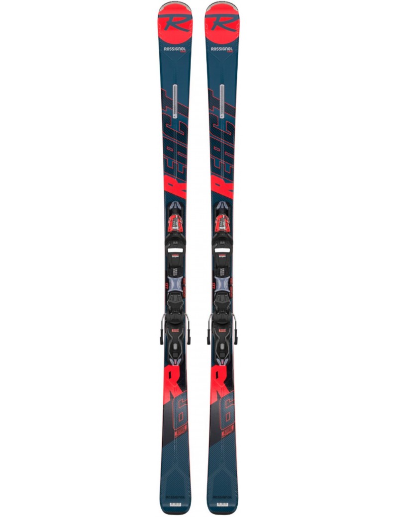PACK SKI ROSSIGNOL REACT R6 COMPACT/XP11 GW BK/R 2020 | Troc Sport