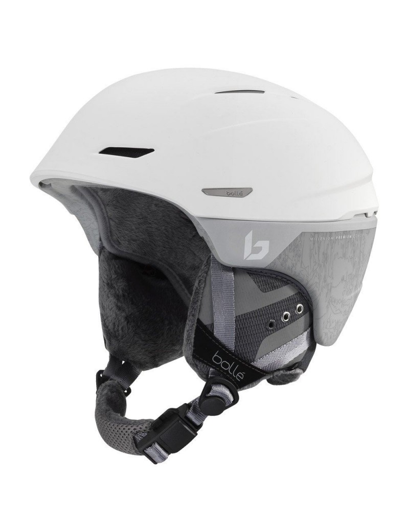 CASQUE BOLLE MILLENIUM WHITE SILVER MATTE 2019 | Troc Sport