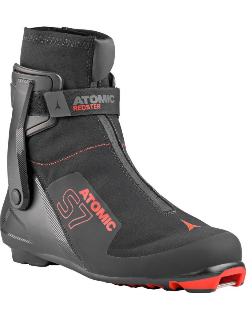 CHAUSSURES DE SKATING ATOMIC REDSTER S7 BLK RED 2022 | Troc Sport